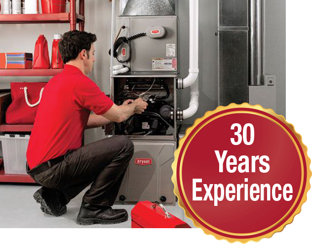 Furnace replair with 30 years of experience